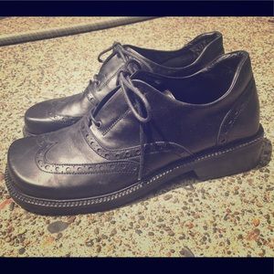 Black Cordani Oxford Loafers